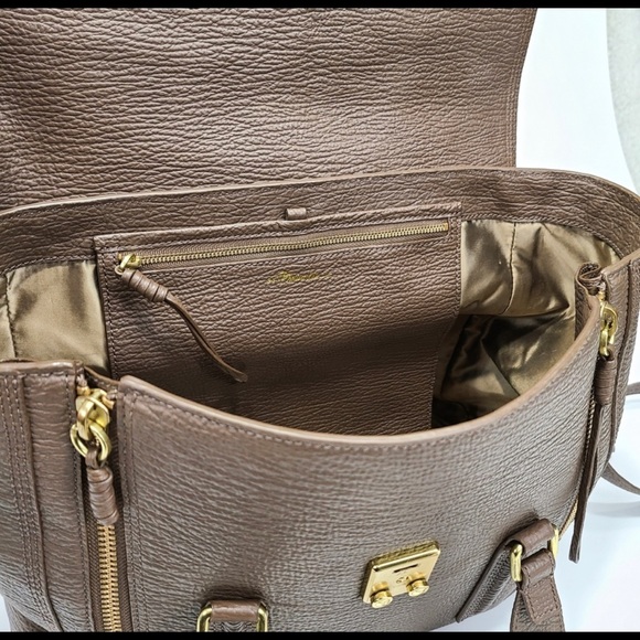 3.1 PHILLIP LIM LARGE Pashli Leather Satchel NWT - Picture 4 of 11